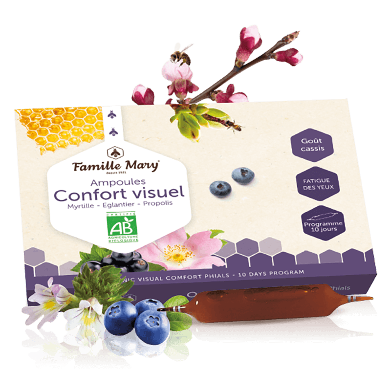 Добро зрение - Ampoules Confort visuel, 10 ампули за пиене