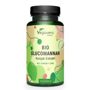 Глюкоманан/ картофена палма + хром и цинк - Отслабване и контрол на апетита, 90 капсули