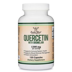 Кверцетин & бромелаин - Респираторни инфекции и алергии, 120 капсули за 2 месеца прием