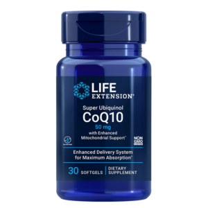 Мощен антиоксидант за здраво сърце - Коензим Q10 (убиквинол), 50 mg х 30 софтгел капсули