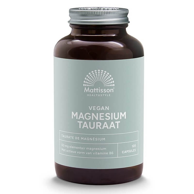 Грижа за мускулите и сърцето - Магнезий (таурат), 120 капсули - Image 2