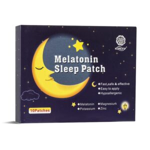Пластири с мелатонин за сън – Лесно заспиване и спокоен нощен сън, 10 броя