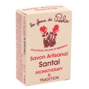 Аюрведичен сапун със сандалово дърво – за лице и тяло - Контрол на омазняването, свиване на порите и озаряване,75 g