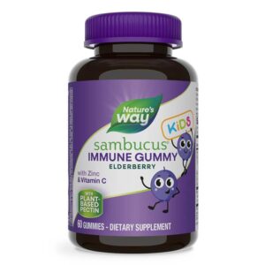 Самбукус за деца с черен бъз, витамин С & цинк, 60 желирани таблетки