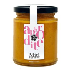 Miel Aphrodite - Пчелен мед с цветен прашец, пчелно млечице и женшен, 250 g