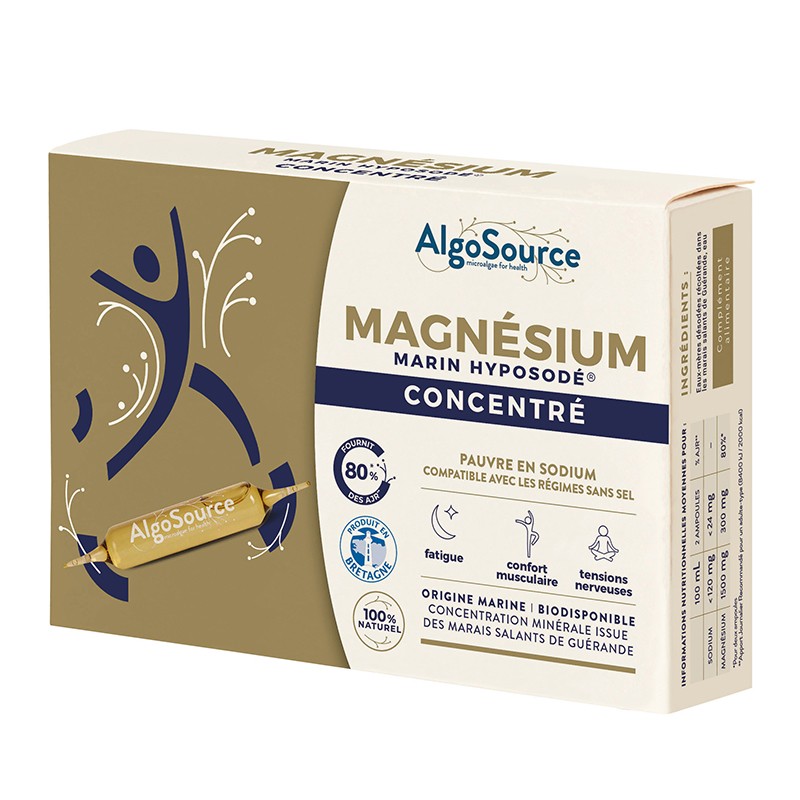 Магнезий (висока концентрация) – При стрес, крампи и отпадналост, 150 mg, 20 ампули