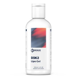Витамини D3 1250 IU & K2 100 µg – Липозомна, високоусвоима формула - Гел, 120 ml за 4 месеца прием