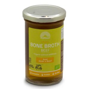 Говежди костен бульон, БИО - С подправки, зеленчуци, доматено пюре и морска сол, 240 ml, 12 дози