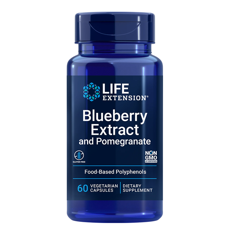 Сърдечно-съдова система - Екстракт от Синя боровинка и Нар, 60 капсули