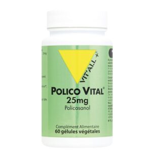 За нормални нива на холестерола - Поликозанол Polico Vital®, 25 mg х 60 капсули