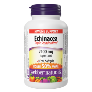 Имунитет - Ехинацея (тройно стандартизиран екстракт) 2100 mg, 90 софтгел капсули