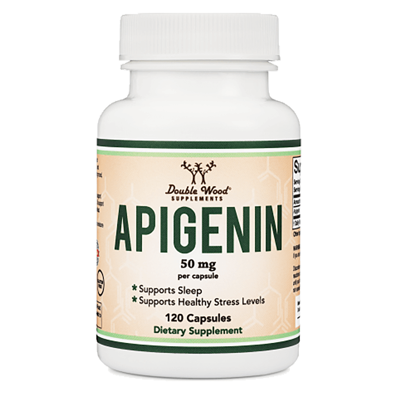 Апигенин – при безсъние и нервност - Антиоксидант, 50 mg, 120 капсули за 4 месеца прием