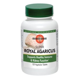 Супер Агарикус (Химемацутаке) – имунитет и здрави бъбреци, 1080 mg, 120 таблетки