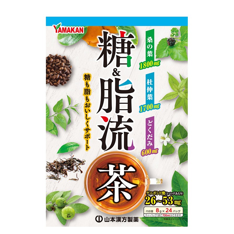 TOURYU CHA – Билков чай от 13 билки за баланс на кръвната захар, 24 пакетчета