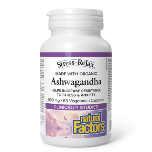 Ашваганда KSM-66 - Стрес и добро настроение, 600 mg х 60 V капсули