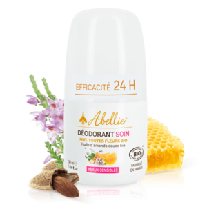 Рол-он дезодорант с БИО цветен пчелен мед и масло от сладък бадем, 50 ml
