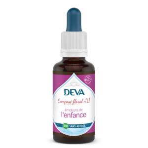 Емоционален баланс за деца, флорални есенции по метода на Бах № 11, капки без алкохол 30 ml