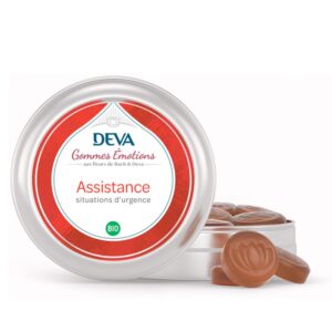 При стрес и страх - Дъвчащи билкови бонбони „ Първа помощ“ по метода на д-р Бах, 45 g