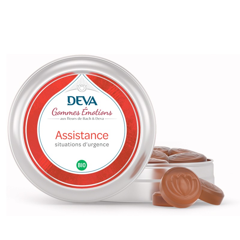 При стрес и страх - Дъвчащи билкови бонбони „ Първа помощ“ по метода на д-р Бах, 45 g