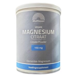 Мускулна и сърдечно-съдова система - Магнезий (магнезиев цитрат),  200 g прах