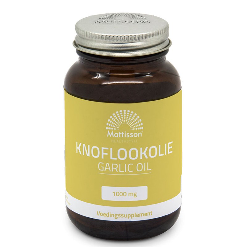 Грижа за сърцето - Чесън (мацерирано масло), 1000 mg х 60 капсули - Image 2