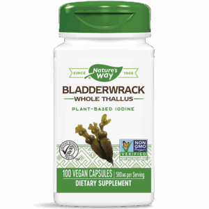 Кафяви водорасли (Фукус) – за щитовидната жлеза - Хипотиреоидизъм и наднормено тегло, 580 mg, 100 капсули