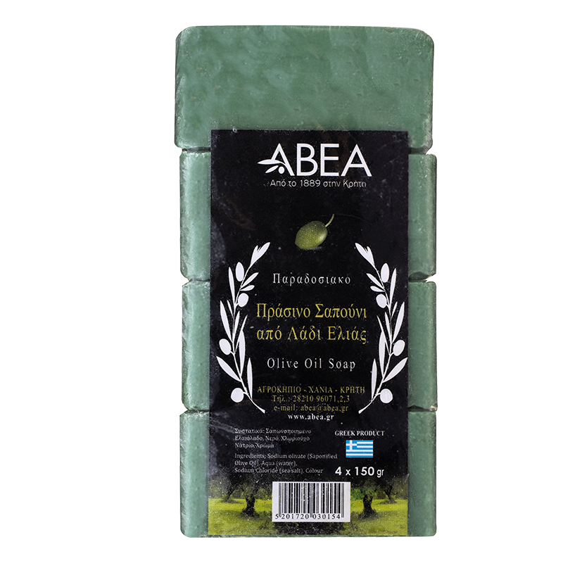 Сапун с маслиново масло и морска сол, 4 бр. х 150 g