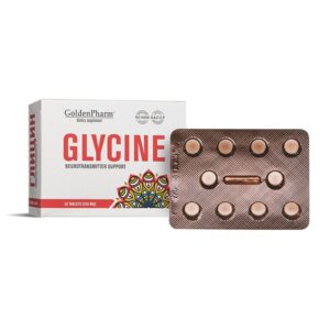 Глицин – Концентрация и умствена яснота, 100 mg, 50 таблетки