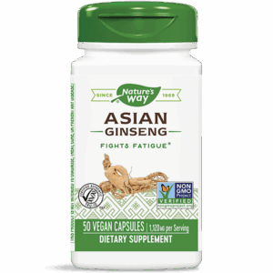 Женшен азиатски - При силно изтощение, 560 mg, 50 капсули