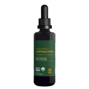 Ашваганда KSM-66® – За адаптация към стреса и психически баланс, 59.2 ml капки Microsomal™