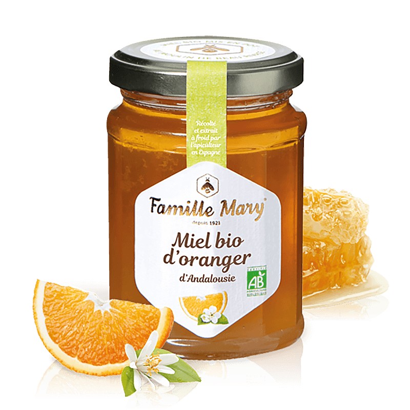 Пчелен мед от цвят на портокалово дърво – Нежен вкус от Андалусия, 230 g