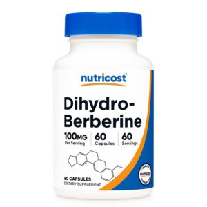 При диабет и наднормено тегло - Дихидро Берберин (Dihydro-Berberine) GlucoVantage®, 100 mg x 60 капсули