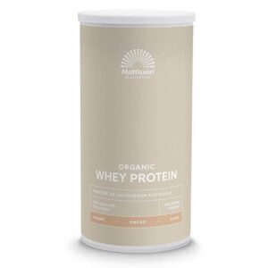 Суроватъчен протеин Organic, 450 g прах (с вкус на какао)