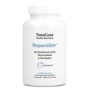 HeparAktiv - В подкрепа на черния дроб, 120 капсули