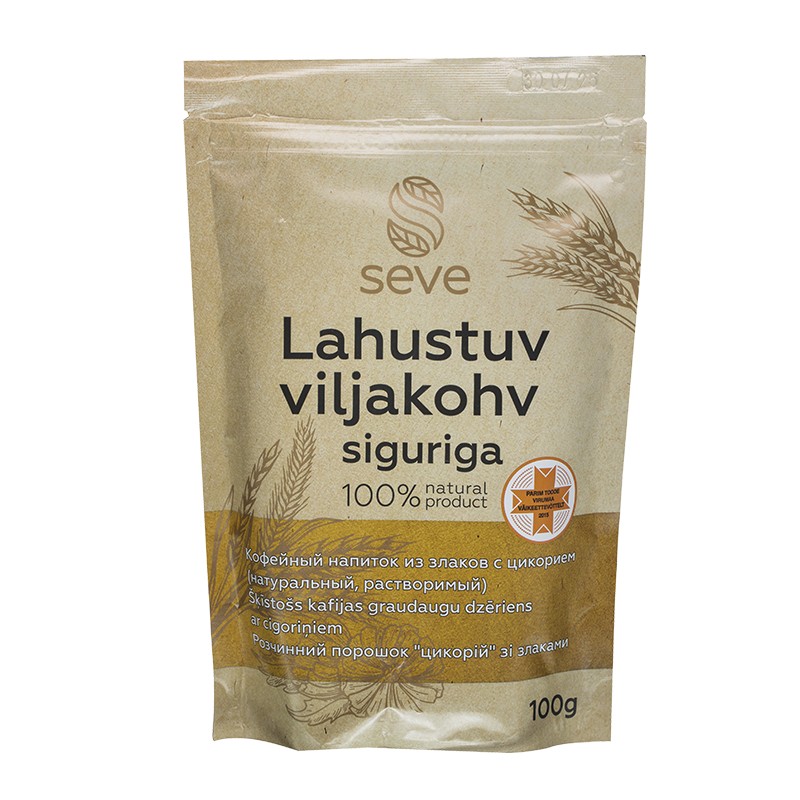 Ечемик, ръж и цикория – Фибри за храносмилане и енергия, разтворима напитка, 100 g прах