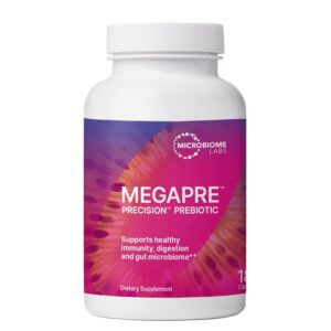 Пребиотична фибро-смес – Баланс на микробиома и имунна подкрепа, MegaPre™ Precision™, 4 g, 180 капсули