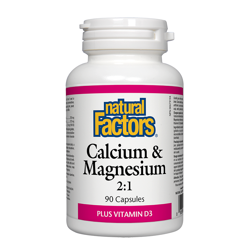 Calcium & Magnesium + Vitamin D3/ Калций и Магнезий + Витамин D3 х 90 капсули - Image 2