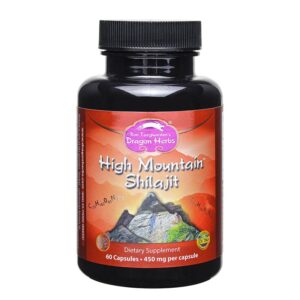 Имунитет - Хималайски шилажит - High Mountain Shilajit, 60 капсули