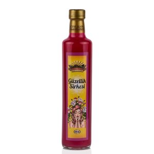 Натурален оцет „Красота“ - От дива роза, хибискус, лавандула, планинска ябълка, канела, 500 ml