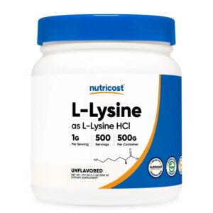 L-Лизин – Имунитет и мускулно възстановяване, 500 g прах