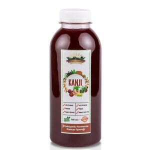 Ферментирала напитка от червено цвекло (Kanji) с пробиотици – За детокс и храносмилане, 500 ml