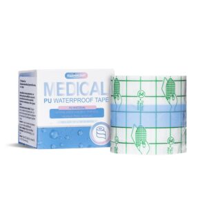 Водоустойчива фиксираща лента – За превръзки, 5 см x 5 м