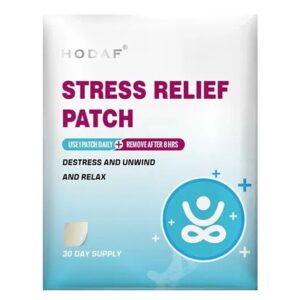 Пластири за облекчаване на стреса – С ашваганда, златен корен и пасифлора, 30 броя