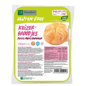 Кайзер хлебчета без глутен – С фибри за добро храносмилане и ситост, 140 g