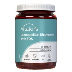 Лактобацилус рамнозус 6 млрд. + пребиотик FOS – Имунна защита и храносмилане, 60 капсули