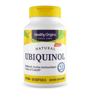 Коензим Q10 (убиквинол) – Подкрепа за сърцето и енергията, 100 mg, 30 капсули