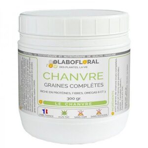 Конопено семе (небелено) – Източник на омега мастни киселини и фибри, 300 g