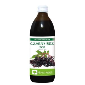 Сок от черен бъз + Витамин C 120 mg – Имунна защита, 500 ml, 10 дози