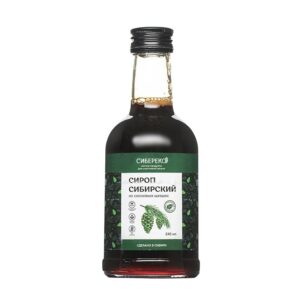 Сибирски сироп от борови шишарки – При кашлица и болки в гърлото, 240 ml